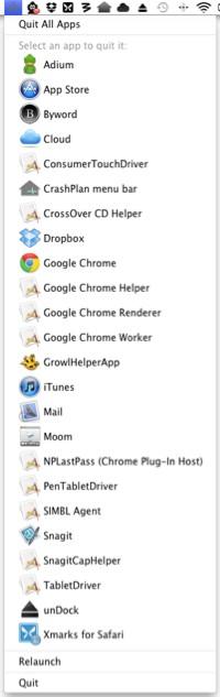 google chorome for mac just quits